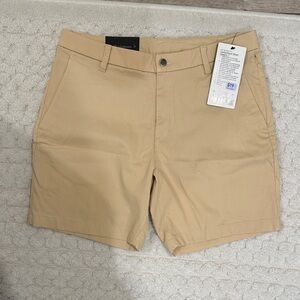 Lululemon 7” Tan Commission Shorts
